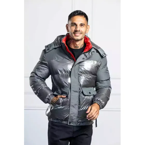 Campera Puffer Tukson Carter Para Hombre - Estilo Y Calidez