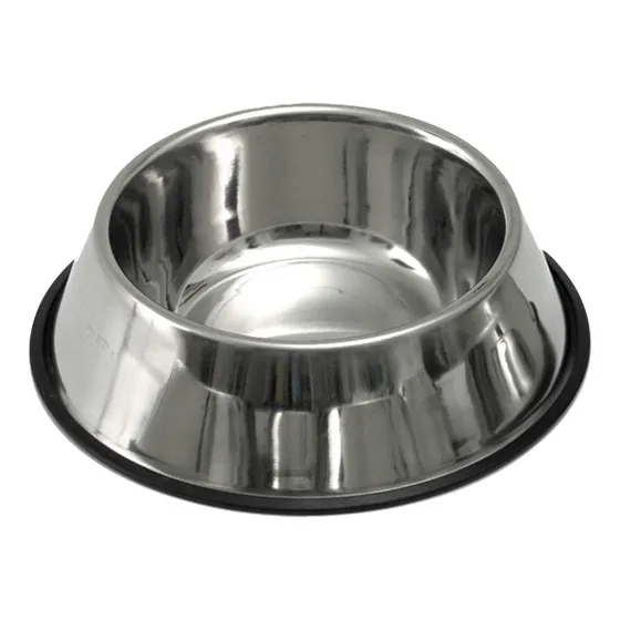 Comedero Perros Acero Inoxidable 23 Cm Antideslizante 900 Ml