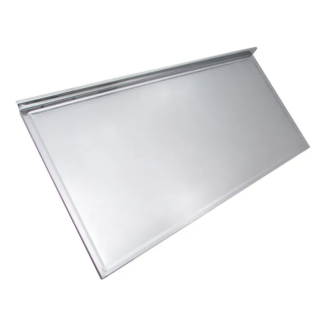   Mesada 120 Cm Ciega Cocina (sin Bacha) -acero Inoxidable Grueso 100% Calidad Con O Sin Zócalo Trasero + Envío Gratis