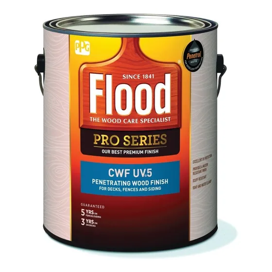 Aceite Acabado Deck Pro Serie Madera Natural, Flood Cwf-uv5