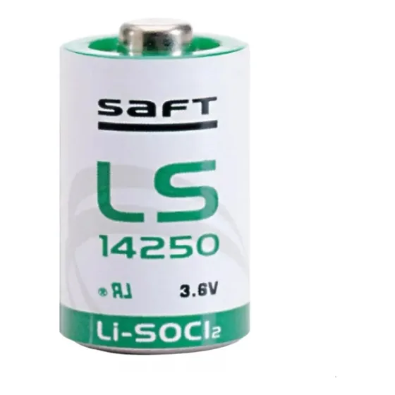 Bateria Ls14250 Lithium Saft 3,6v 1200mah Li-socl2 Francesa