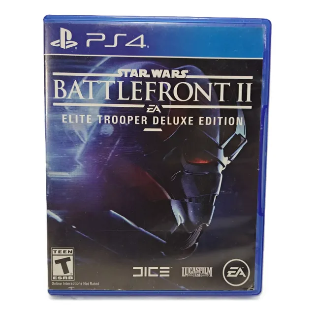 Star Wars Battlefront 2 Deluxe Trooper Edition Ps4 Fisico Us