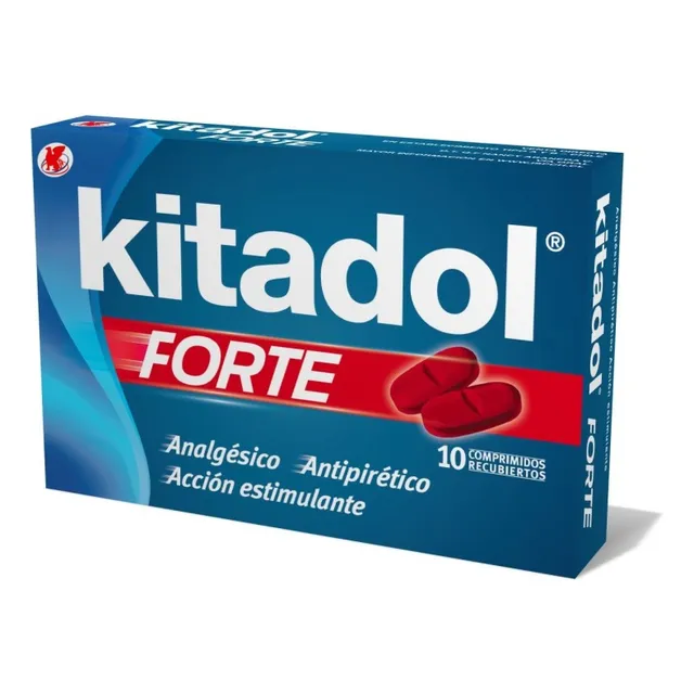 Kitadol Forte Comprimidos Recubiertos, 10 Comprimidos
