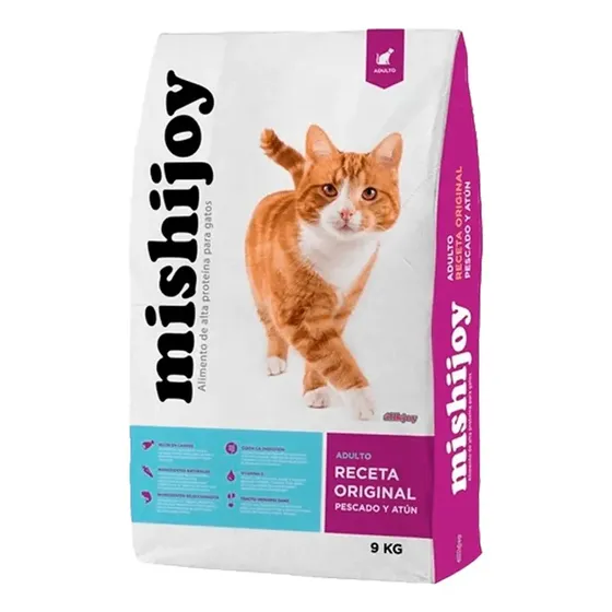 Alimento Para Gato Mishijoy Adulto Pescado Atun 9 Kg Cat | Cuotas sin interés