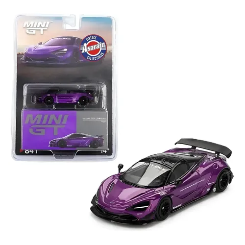 Mini Gt 1055 Lb - Works Lamborghini Huracán Gt Gravity Blue Azul