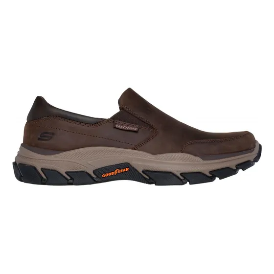 Zapato Hombre Respected Calum Café Skechers