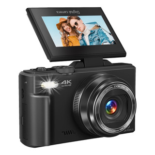 4k Vlogging Pantalla Abatible De 180° Zoom Digital Cámara 4k Vlogging Pantalla Abatible De 180° Zoom Digital Cámara