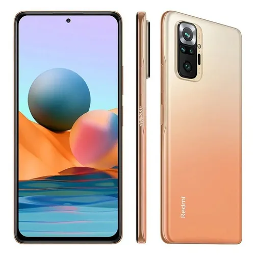 Celular Xiaomi Redmi Note 10 Pro 6/128gb Brass Rapido Orange