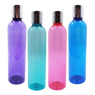 Botellas De Plastico Colores 250 Ml Pet Tapa Disco Plata X30 Botellas De Plastico Colores 250 Ml Pet Tapa Disco Plata X30