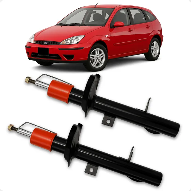 02 Amortecedor Dianteiro Ford Focus 2004 2005 2006 2007 2008