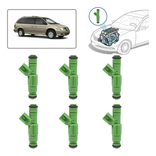 Para 6pz Inyector Gasolina Dodge Caravan Grand Caravan