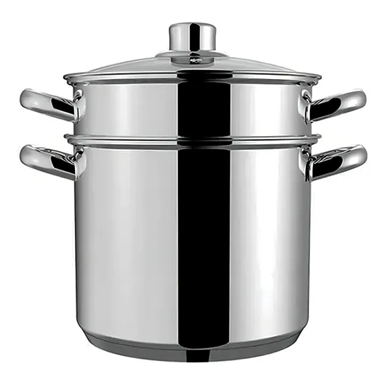 Panela Espagueteira 5 Litros 20 Cm Aço Inox Macarrão Brinox