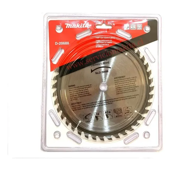 Disco Sierra Para Madera De  7-1/4  X 5/8  X 40d D-20688 Plateado