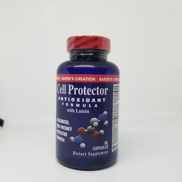 Cell Protector 60 Cap - Earths Creations Sabor Sin Sabor