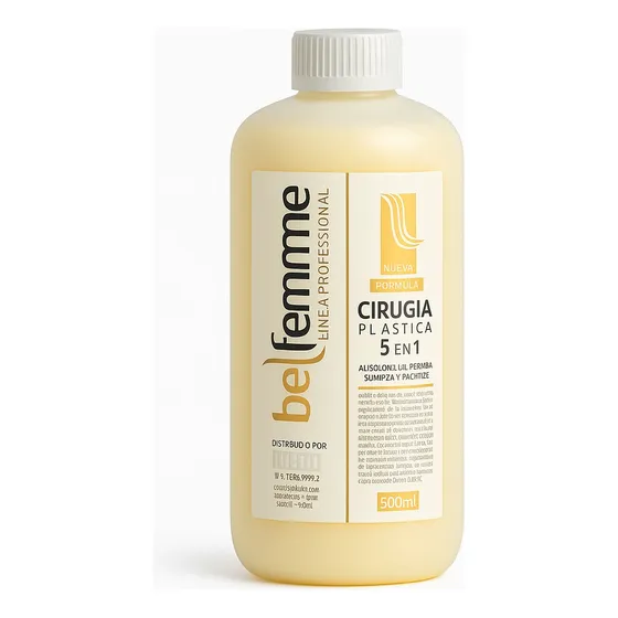 Cirugia Plastica Capilar Bellafemme 5 En 1 Original 500ml