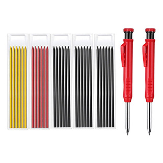 Aplicável A Pluma De Carpintero Herramienta De 2 Lápices 30 Aplicável A Pluma De Carpintero Herramienta De 2 Lápices 30