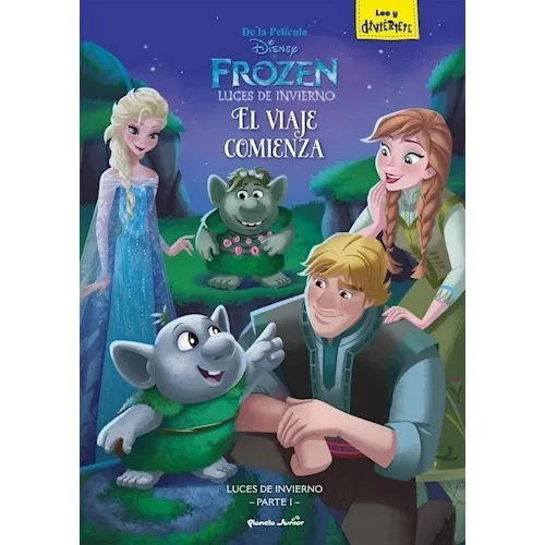 Libro Frozen  Luces De Invierno De Disney
