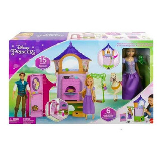 Casa De Muñecas Mattel Disney Princesa Torre De Rapunzel Casa De Muñecas Mattel Disney Princesa Torre De Rapunzel
