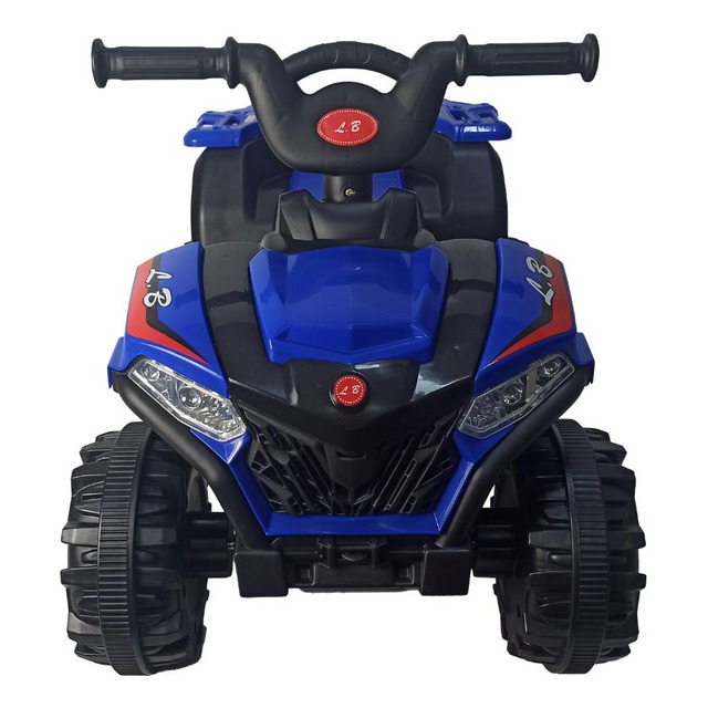 Quadriciclo Elétrico Carrinho P/ Criança Azul Rádio Musical Azul 127/220v Quadriciclo Elétrico Carrinho P/ Criança Azul Rádio Musical Azul 127/220v