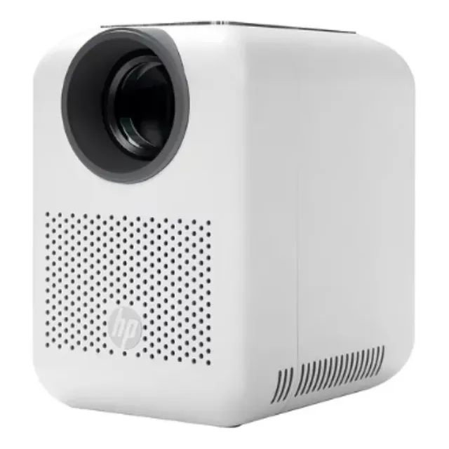 Proyector Video Beam Hp Cine Casa + Roku Express Hd Y Telon