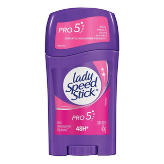 Desodorante En Barra Lady Speed Stick Pro 5 Beneficios 45 G Desodorante En Barra Lady Speed Stick Pro 5 Beneficios 45 G