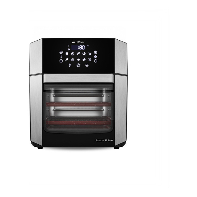 Air Fryer Oven Britânia 16l 4 Em 1 Porta Removível Baf16a Air Fryer Oven Britânia 16l 4 Em 1 Porta Removível Baf16a