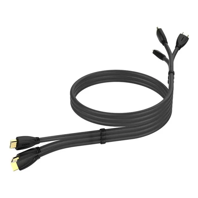 Triple Incluido Cable Hdmi De 12 Pies Ethernet, 4k De Alta