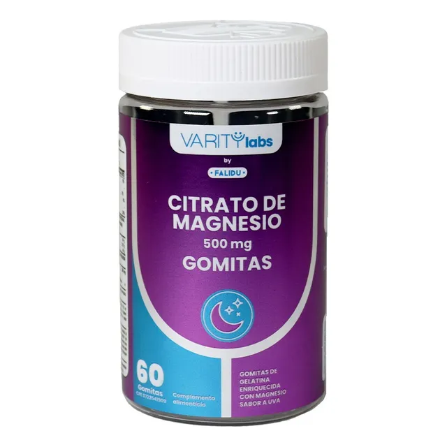 Magnesio 500 Mg Vitamina  60 Gomitas 