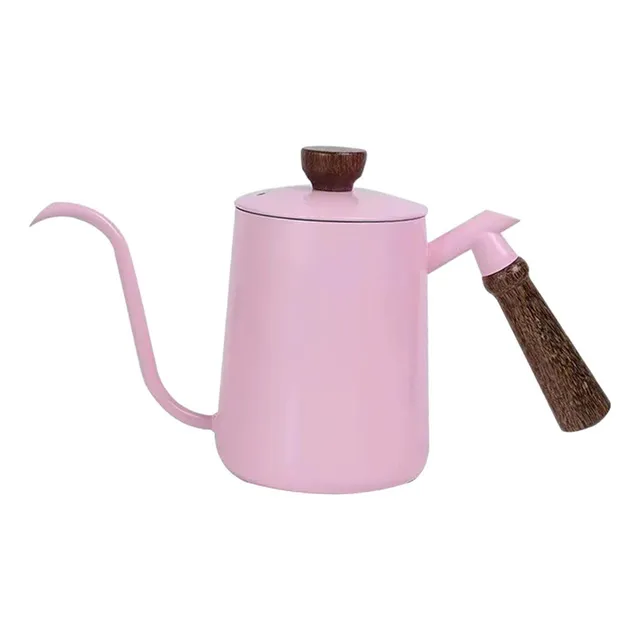Tetera De Café Con De 600 Ml, Olla De Goteo Larga Y