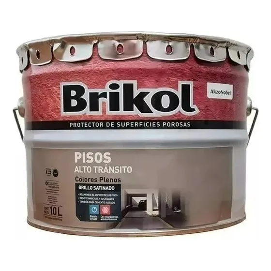 Brikol Pisos Alto Transito X10 L Pintureria Don Luis Mdp 