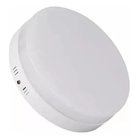 Panel Led Mafi Redondo Superficial Borde Infinito 36w 85/265