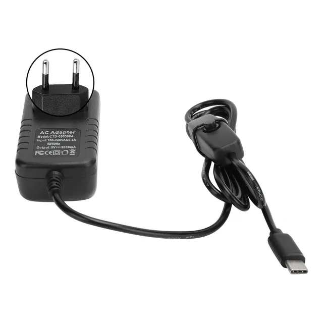 Fuente De Alimentación Para Raspberry Pi 4b 5v 3a Typec Char