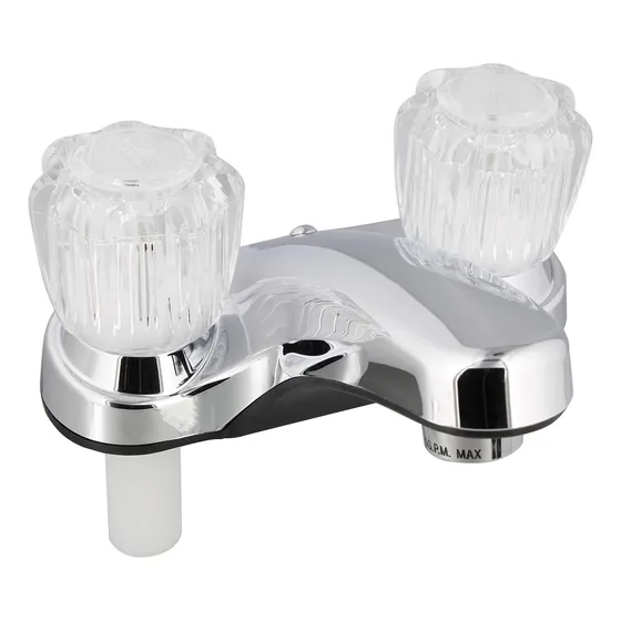Grifo Baño Cromado 4  Para Fregadero Aireador Ahorro Agua