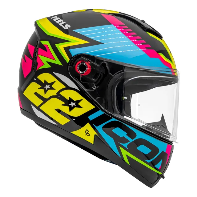 Capacete Moto Peels Icon Rt Com Óculos Viseira Interna