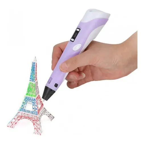 Boligrafo 3d Lapiz 3d 2 Impresion Manual 10m Filamento 