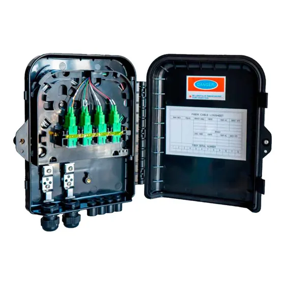 Caja Nap 8 Puertos Ftth Fibra Optica Gpon