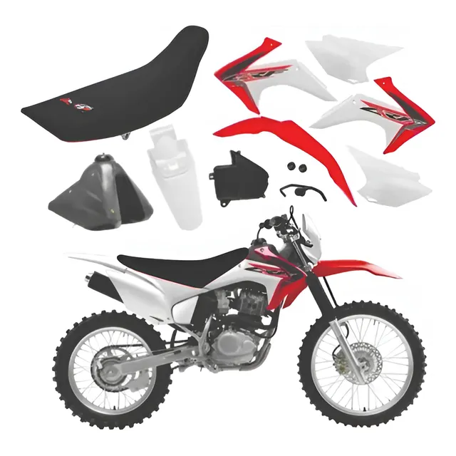 Kit Plastico Crf 230 2018 Protork Adaptável Xr 200 Tornado