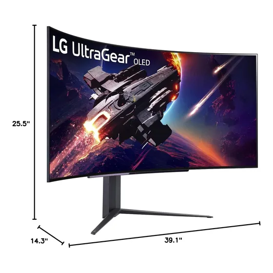 Monitor LG 45  Gaming Curvo 3400x1440 240hz Hdmi  Displaypor