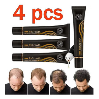 4 Peças De Sérum De Cabelo Orgânico Regrowth Roller Crescime 4 Peças De Sérum De Cabelo Orgânico Regrowth Roller Crescime