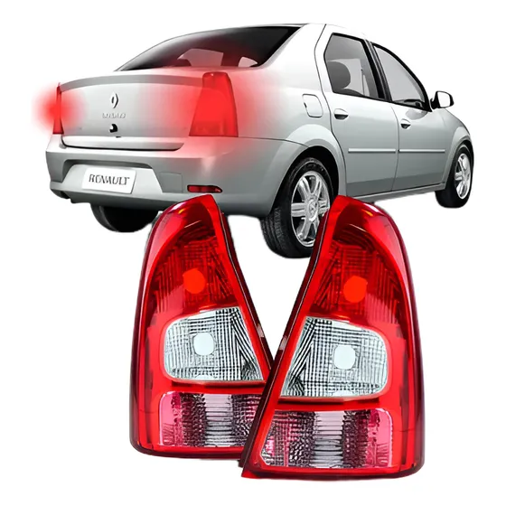 Juego Faros Traseros Opticas P/ Logan 2010 2011 2012 2013