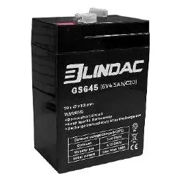 Bateria 6v 4.5ah Para Sistemas De Alarmas Y Otros