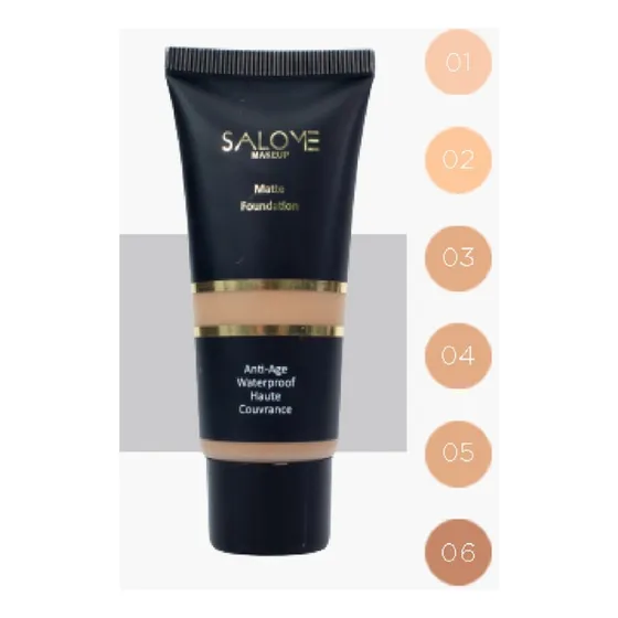 Base Salome Matte Presentación Sencilla X 1unidad