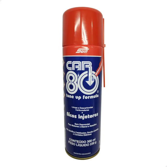 Descarbonizante Car80 Limpa Bico Injetor Tbi Carburador
