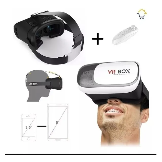 Gafas 3d Realidad Virtual Vr Box + Control Bluetooth