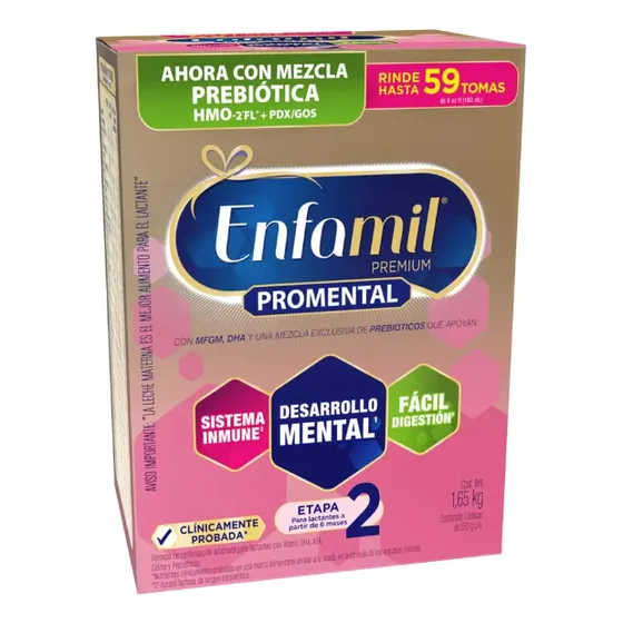 Mead Johnson Enfamil Premium Pro Select leche de fórmula en polvo 1.65kg 6 a 12 meses