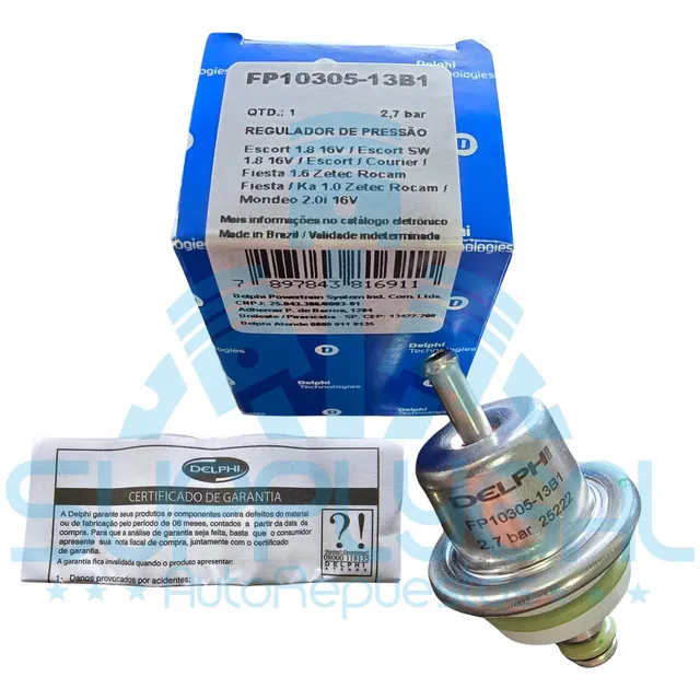 Regulador Gasolina Ford Ka Fiesta Ecosport 1.6 Delphi Brasil