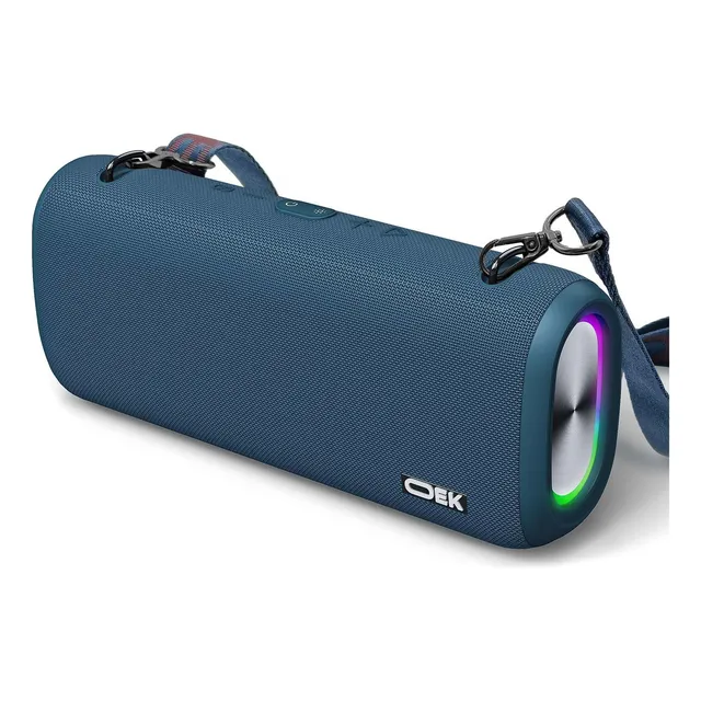 Caixa De Som Portátil Bluetooth Subwoofer Oek 60w Boombox