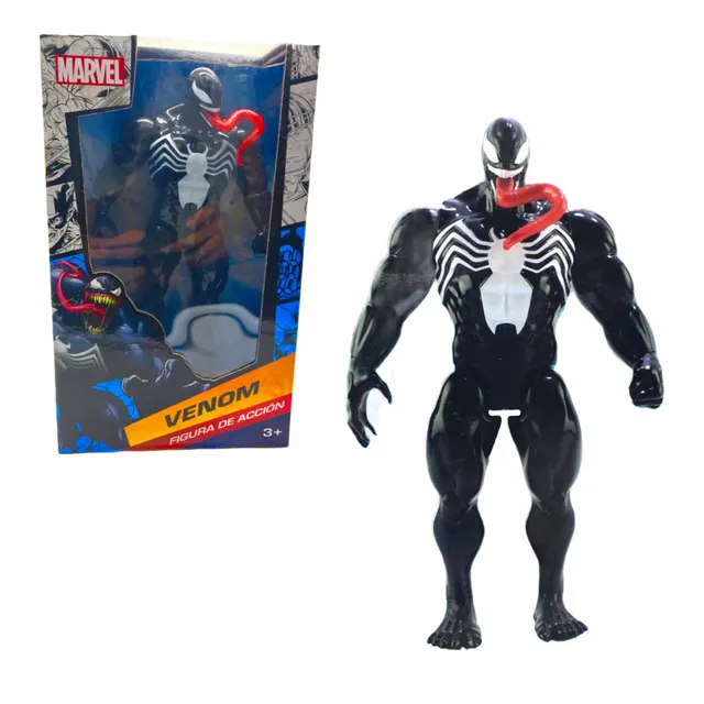 Figura De Acción Venom Muñeco Juguete Villano 24 Cm
