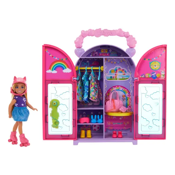 Barbie Set De Juego Clóset De Chelsea Para Niñas Color Multicolor