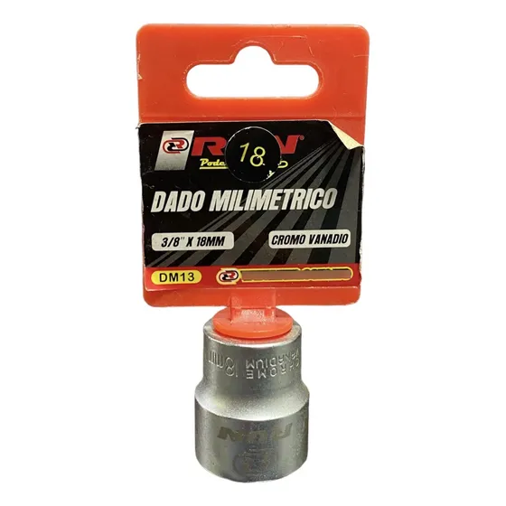 Dado Hexagonal 3/8 X 18mm Run